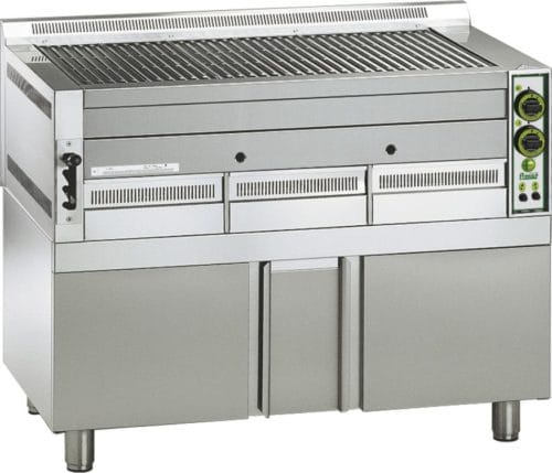 FIMB115_gratar cu roca vulcanica